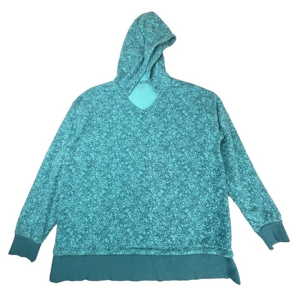 Athleta Tops - Athleta Pullover Tunic Womens Small Sundown Alliance Oversize Hooded Sweatshirt